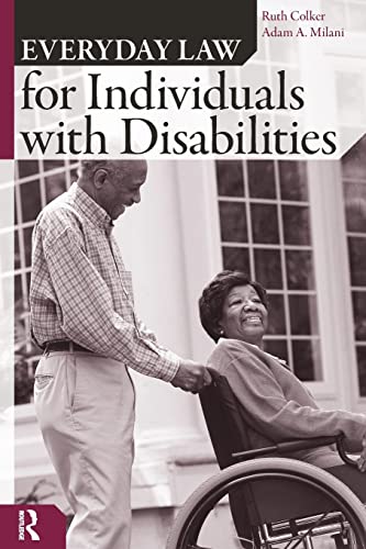 Everyday Law for Individuals with Disabilities (9781594511455) by Colker, Ruth