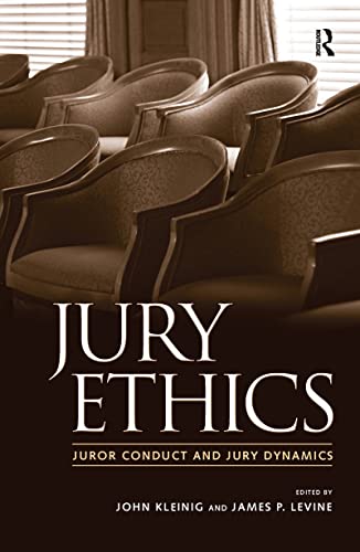 Imagen de archivo de JURY ETHICS: JUROR CONDUCT AND J a la venta por BennettBooksLtd