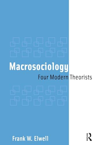 Imagen de archivo de Macrosociology: Four Modern Theorists a la venta por Textbooks_Source