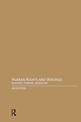 Beispielbild fr Human Rights and Wrongs: Slavery, Terror, Genocide zum Verkauf von Books From California