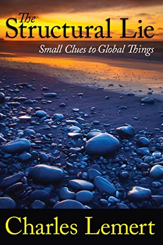 Beispielbild fr Structural Lie: Small Clues to Global Things zum Verkauf von Blackwell's