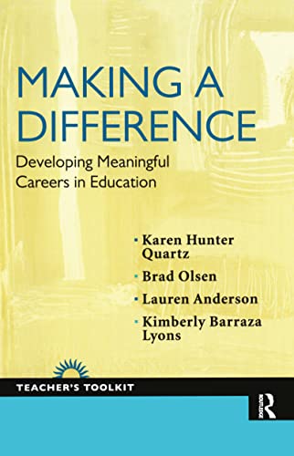 Imagen de archivo de Making a Difference (The Teacher's Toolkit, 6) a la venta por Lucky's Textbooks