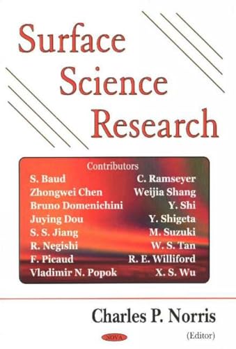 Stock image for Surface Science Research for sale by Better World Books