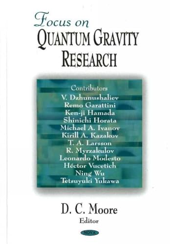 Beispielbild fr FOCUS ON QUANTUM GRAVITY RESEARCH zum Verkauf von Basi6 International