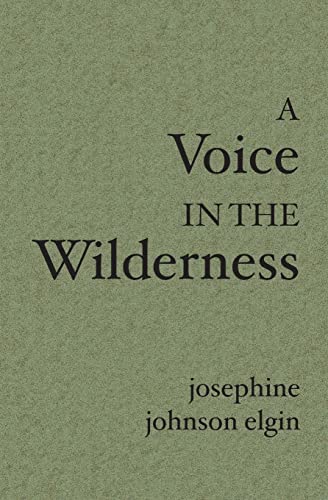 Imagen de archivo de A Voice In The Wilderness a la venta por HPB-Ruby
