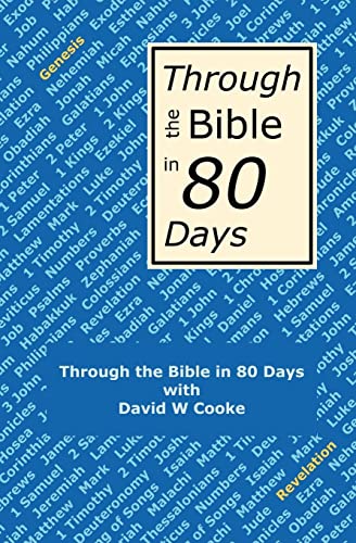 Imagen de archivo de Through the Bible in 80 Days - A Bird's Eye View of the Bible a la venta por WorldofBooks