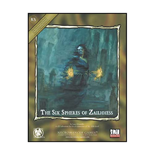Stock image for Six Spheres of Zaihhess, The (d20 Fantasy Adventures (Necromancer Games)) for sale by Noble Knight Games