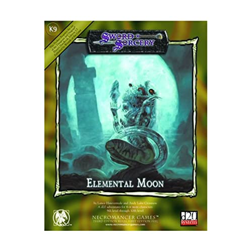 Imagen de archivo de Elemental Moon (d20 Fantasy Adventures (Necromancer Games)) a la venta por Noble Knight Games
