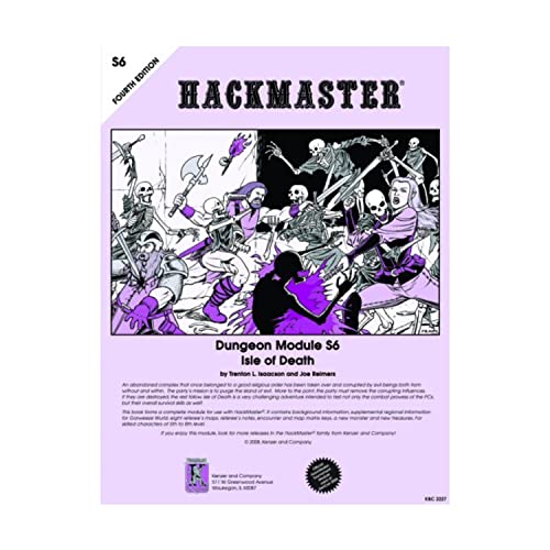 Stock image for Isle of Death (HackMaster (4th Edition)) for sale by Noble Knight Games