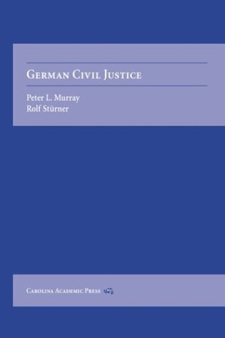 9781594600036: German Civil Justice
