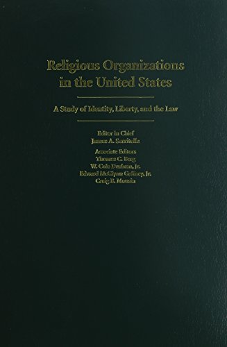 9781594600289: Religious Organizations in the United States: A Study of Identity, Liberty, and the Law