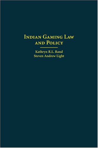 Stock image for Indian Gaming Law And Policy for sale by Ergodebooks