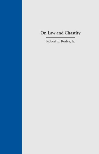 Stock image for On Law And Chastity for sale by Ergodebooks