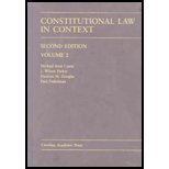 Constitutional Law in Context: 2 (9781594601972) by J. Wilson Parker; Davison M. Douglas; Paul Finkelman