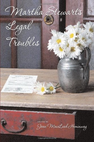 Beispielbild fr Martha Stewart's Legal Troubles zum Verkauf von The Book Spot