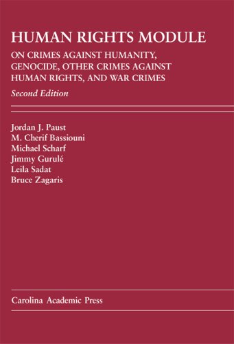 9781594602856: Human Rights Module: On Crimes Against Humanity, Genocide, Other Crimes Against Human Rights, and War Crimes