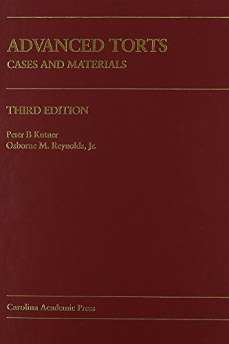 9781594602979: Advanced Torts: Cases and Materials
