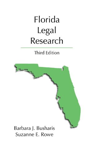 Stock image for Florida Legal Research for sale by ThriftBooks-Dallas