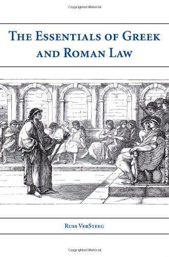 Beispielbild fr The Essentials of Greek and Roman Law zum Verkauf von Better World Books