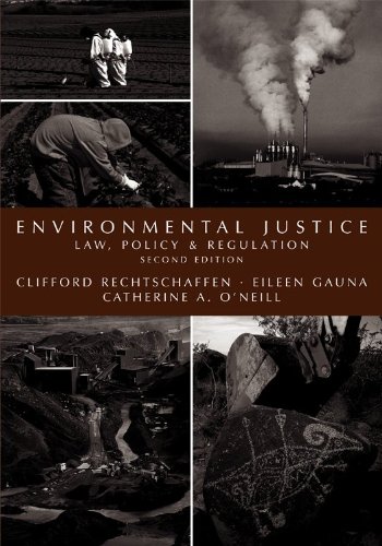 Beispielbild fr Environmental Justice: Law, Policy & Regulation zum Verkauf von SecondSale