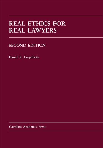 Beispielbild fr Real Ethics for Real Lawyers zum Verkauf von Better World Books