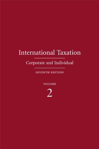 Stock image for International Taxation: Corporate and Individual for sale by HPB-Red