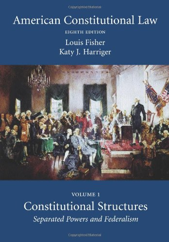 9781594606243: American Constitutional Law: Constitutional Structures: Separated Powers and Federalism: 1