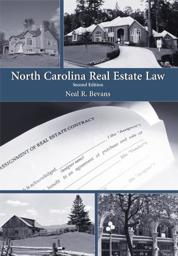 Imagen de archivo de North Carolina Real Estate Law a la venta por SecondSale