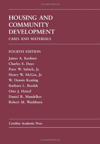 Beispielbild fr Housing and Community Development: Cases and Materials zum Verkauf von Textbooks_Source