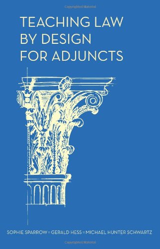 Teaching Law by Design for Adjuncts