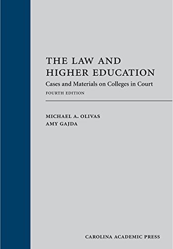Beispielbild fr The Law and Higher Education: Cases and Materials on Colleges in Court, Fourth Edition zum Verkauf von Textbooks_Source