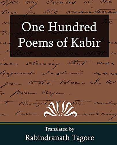 Beispielbild fr One Hundred Poems of Kabir zum Verkauf von Chiron Media
