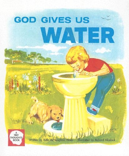 Stock image for God Gives Us Water (Tiny Thoughts Books) for sale by Hawking Books