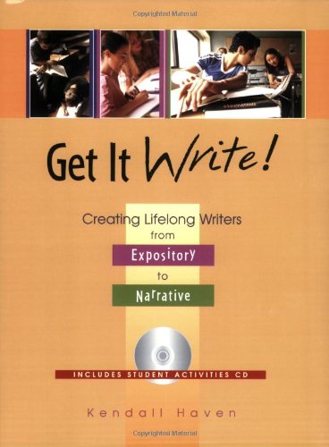 Imagen de archivo de Get It Write!: Creating Lifelong Writers from Expository to Narrative a la venta por SecondSale
