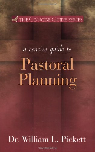 Stock image for A Concise Guide to Pastoral Planning (Concise Guide) for sale by BooksRun