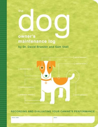 Stock image for The Dog Owner's Maintenance Log: A Record of Your Canine's Performance (Owner's and Instruction Manual) for sale by Wonder Book