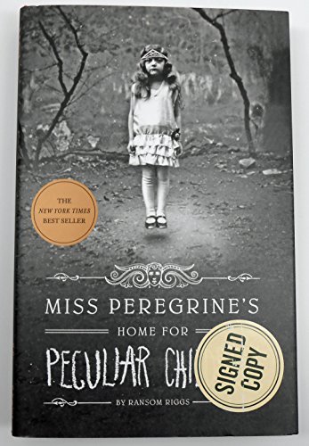 Stock image for SIGNED! Hardcover Miss Peregrine's Home for Peculiar Children (Miss Peregrine's Peculiar Children) by Ransom Riggs for sale by HPB-Ruby