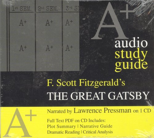 Beispielbild fr The Great Gatsby: An A+ Audio Study Guide zum Verkauf von Wonder Book