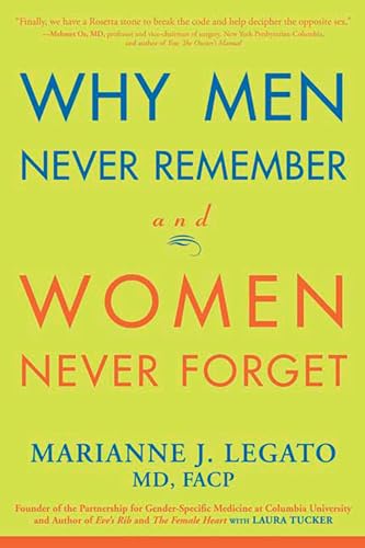 Imagen de archivo de Why Men Never Remember and Women Never Forget a la venta por TextbookRush