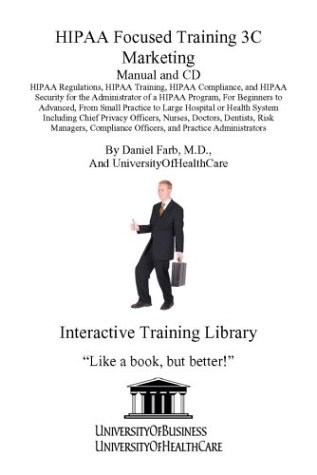 9781594910067: HIPAA Focused Training: Marketing No. 3C