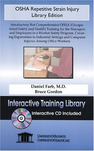 Stock image for OSHA Repetitive Strain Injury, Library Edition for sale by Ebooksweb