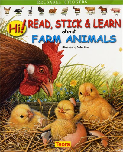 Stock image for Hi! Read, Stick&learn about Farm Animals for sale by ThriftBooks-Atlanta