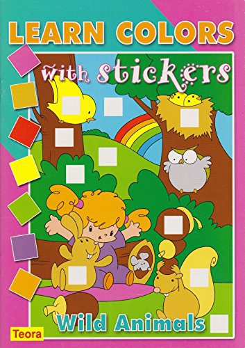 Beispielbild fr Wild Animals (Learn Colors With Stickers) zum Verkauf von GF Books, Inc.