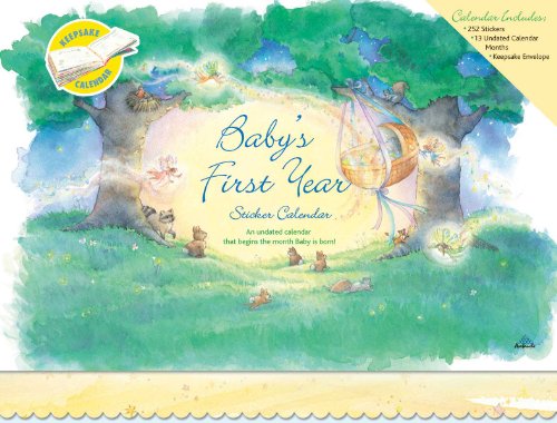 9781595012142: Baby's First Year 2010 Sticker Calendar