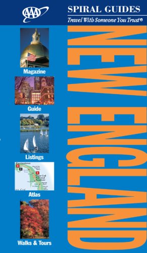 9781595081858: AAA Spiral Guides New England [Lingua Inglese]