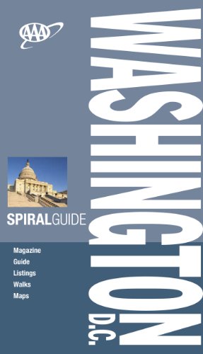 9781595084767: AAA Spiral Guide Washington D.C (AAA Spiral Guides)