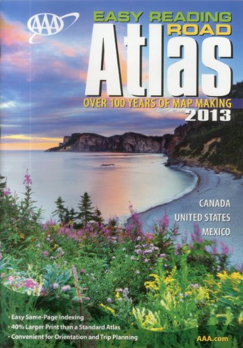 9781595085122: AAA Easy Reading Road Atlas 2013