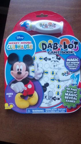 Stock image for Mickey Dab a Lot Game Book for sale by Ergodebooks