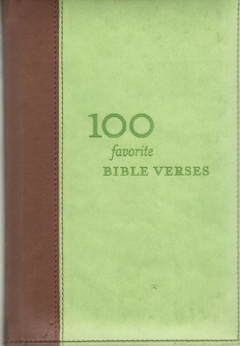 Stock image for 100 favorite BIBLE VERSES for sale by Books of the Smoky Mountains