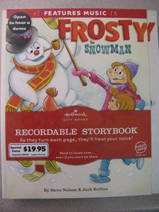 Stock image for Hallmark Frosty the Snowman Recordable Book for sale by Ergodebooks
